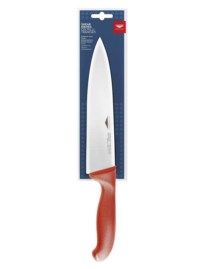 Paderno Cook's Knife Cm 26 Red
