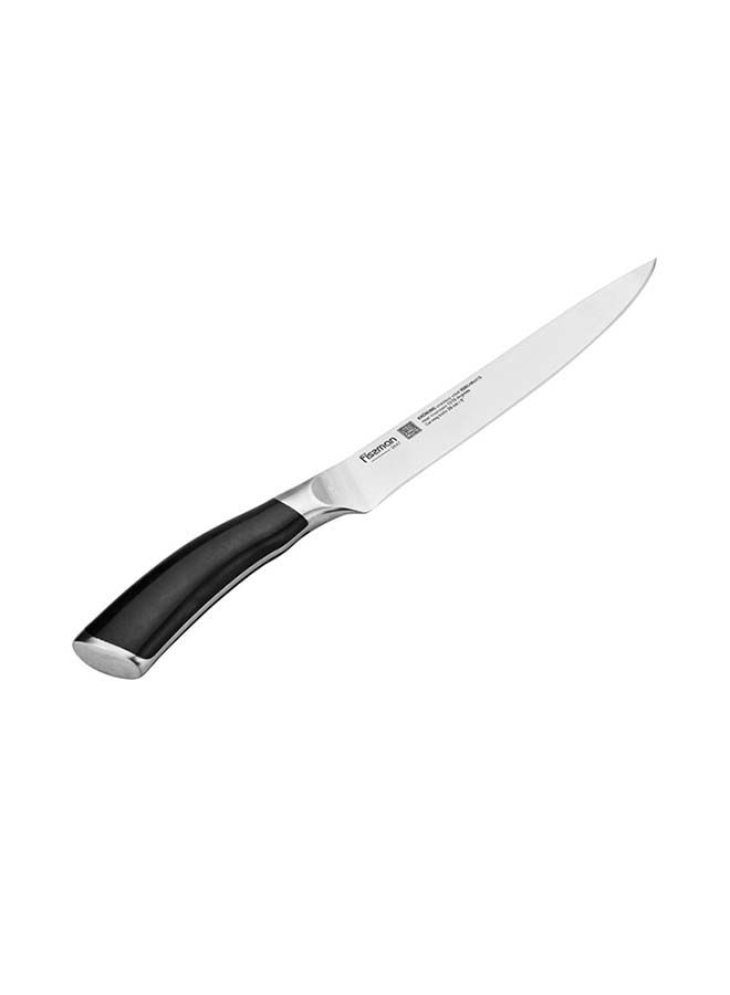 Carving Knife Kronung Series High-Alloy German Steel X50crmov15, Hardened To 57 Units On The Rockwell Scale With Narrow Blade Great For Preparing Japanese Dishes - Sushi And Sashimi 8inch