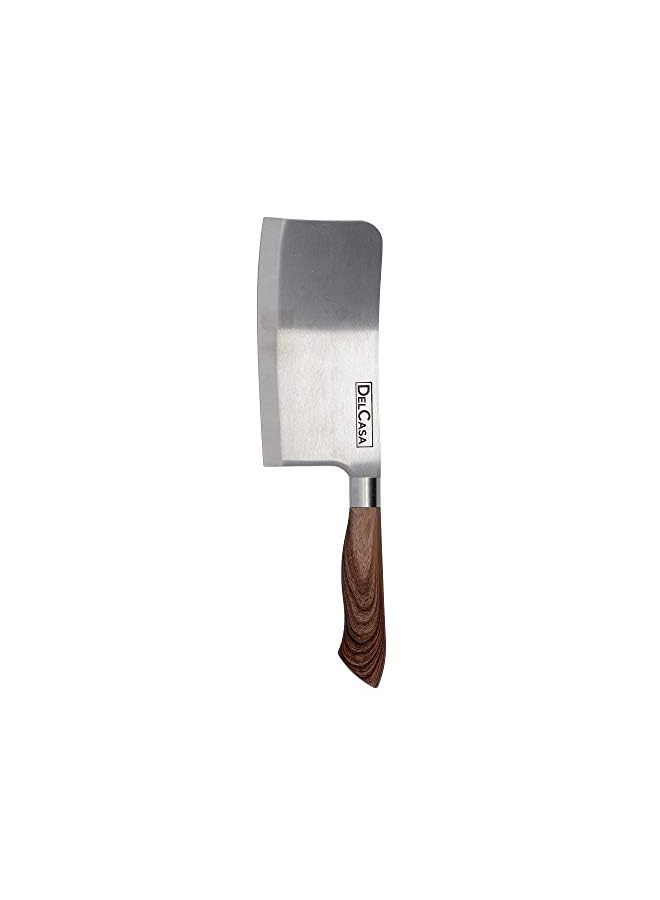 DC1447 Kitchen Cleaver Knife All Purpose Small Kitchen Knife Ultra Sharp Stainless Steel Blade, 6 Inch Cooking Knife with Ergonomic Handle, Chef Knife, Suitable for Home and Restaurant, multi