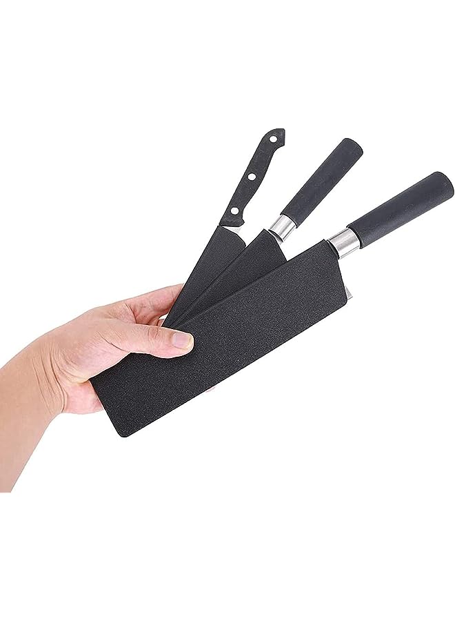 Sheath, DELFINO 2 Pcs Chefs Kitchen Butcher Protecting Knife Case Edge Guard Cover Sleeves Waterproof Protectors Blade for Chopping Slicing Carving Knife Meat (Knife Not Included)