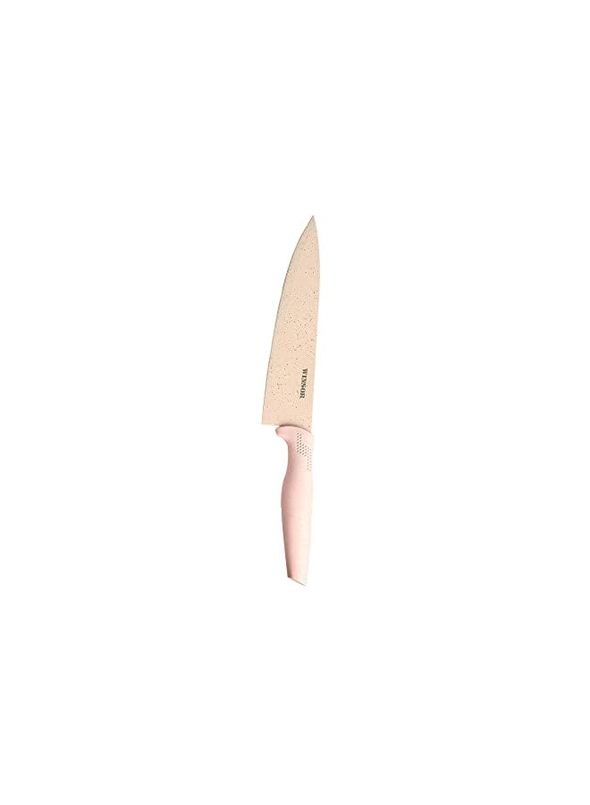 Cutting Board Knife Set, Pink