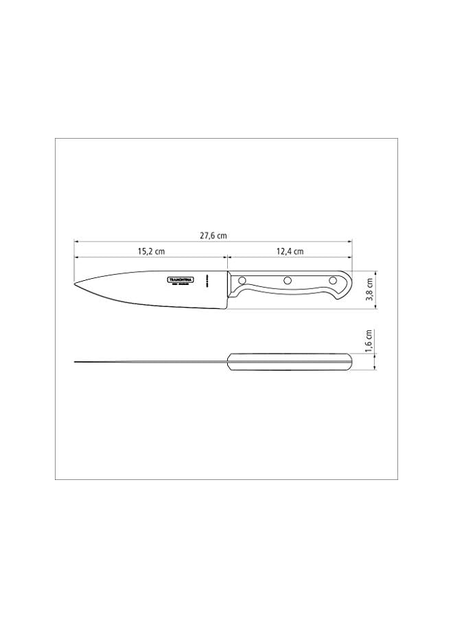 Meat Knive 6 Inches 15 cm Best Knife For Chefs With Antibacterial Protection On Handles And Long Lasting Edge., Black, 23861106, Ultracorte