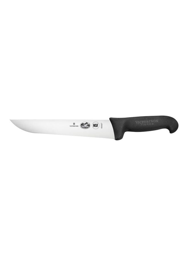 Fibrox Butcher Knife Black/Silver