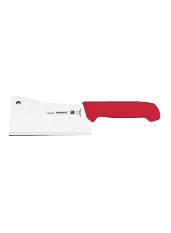 Professional Heavy Knife Red/Silver 10inch