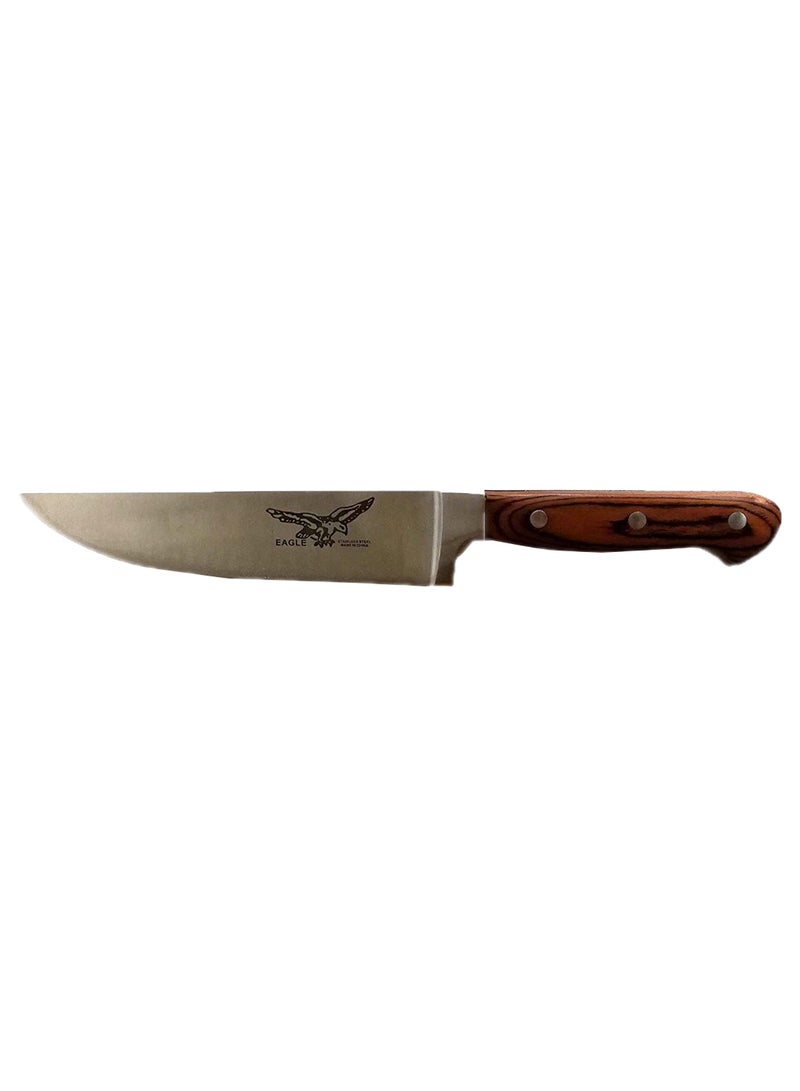 Meat Knife Brown/Silver 10inch