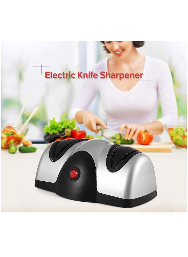 Quick knife sharpener household electric kitchen knife scissors knife sharpening stone artifact kitchen multifunctional full-automatic knife sharpener