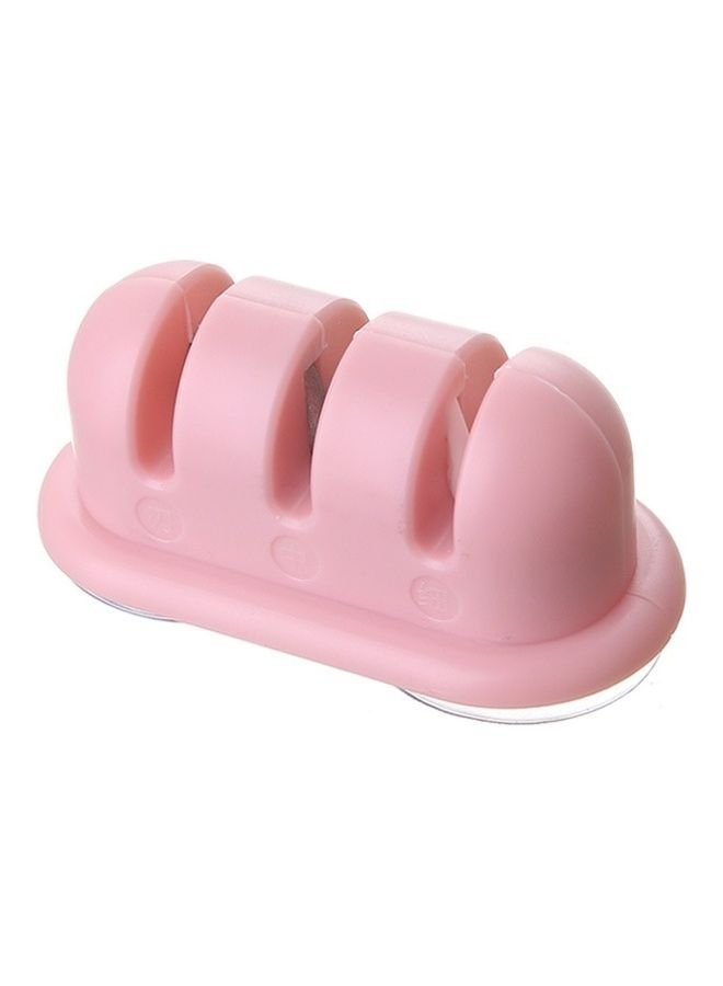 2-Piece Three-Stage Kitchen Sharpener Pink