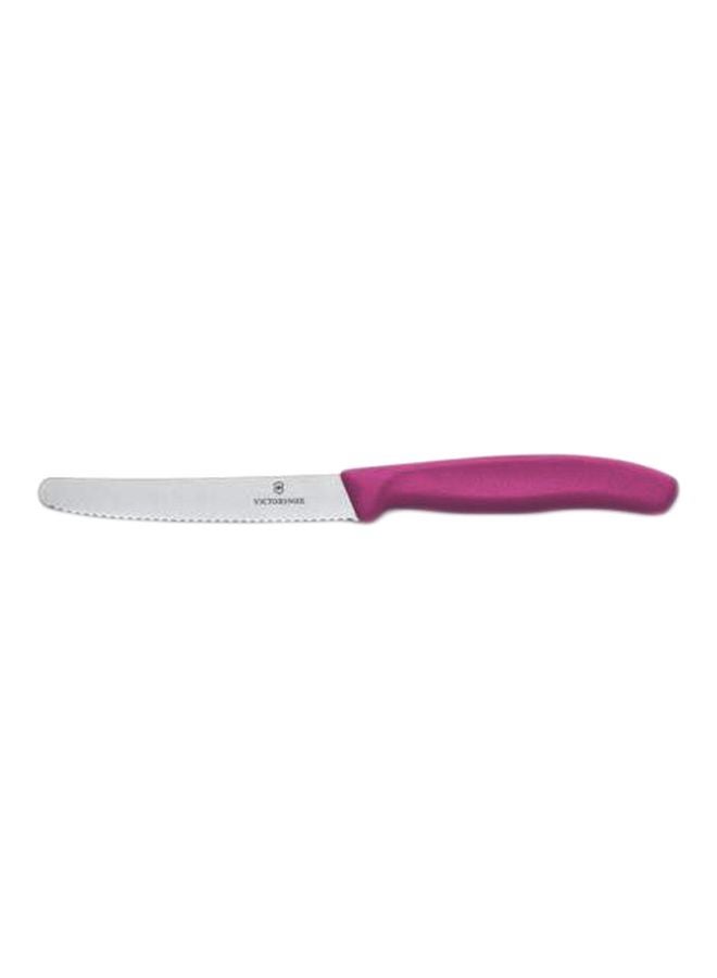 Swiss Classic Paring Knife Pink/Silver 11.43cm