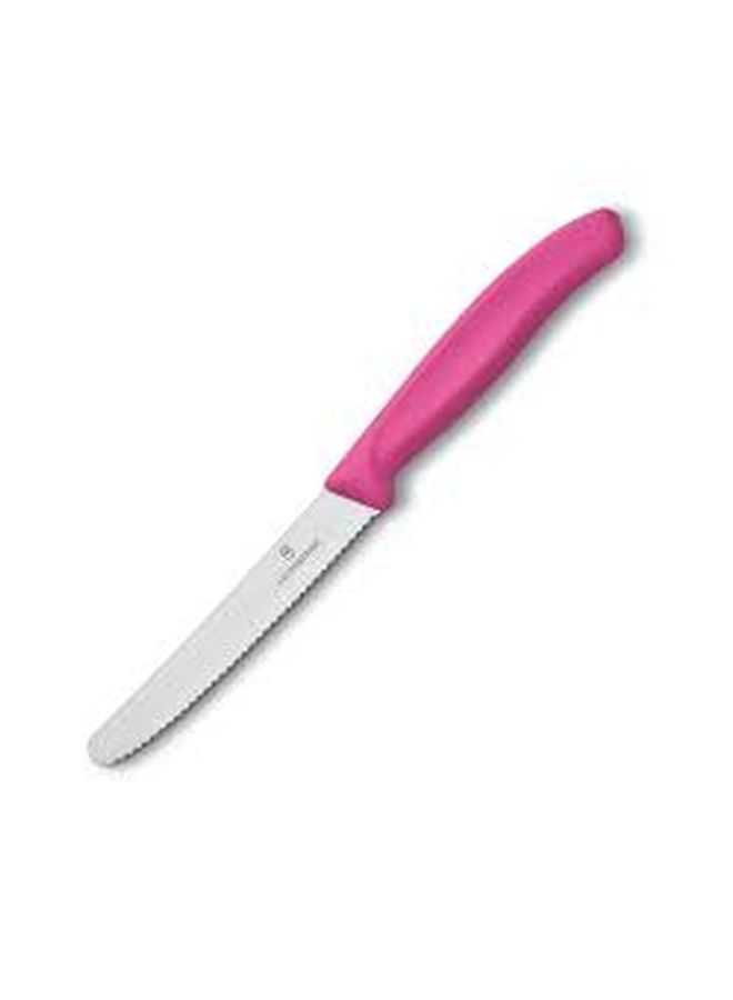 Swiss Classic Paring Knife Pink/Silver 11.43cm