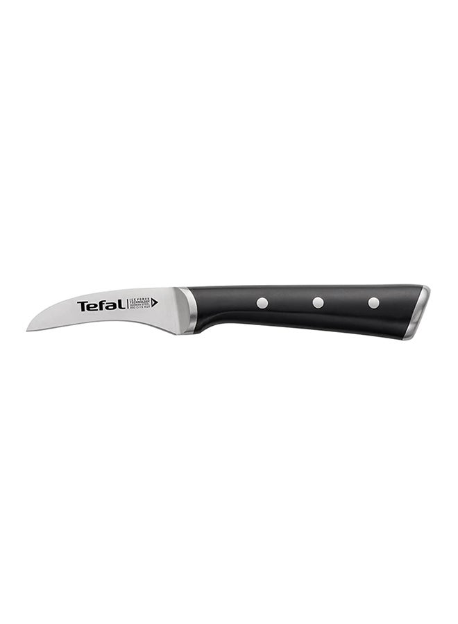 Ice Force Curved Paring Knife Black 7cm