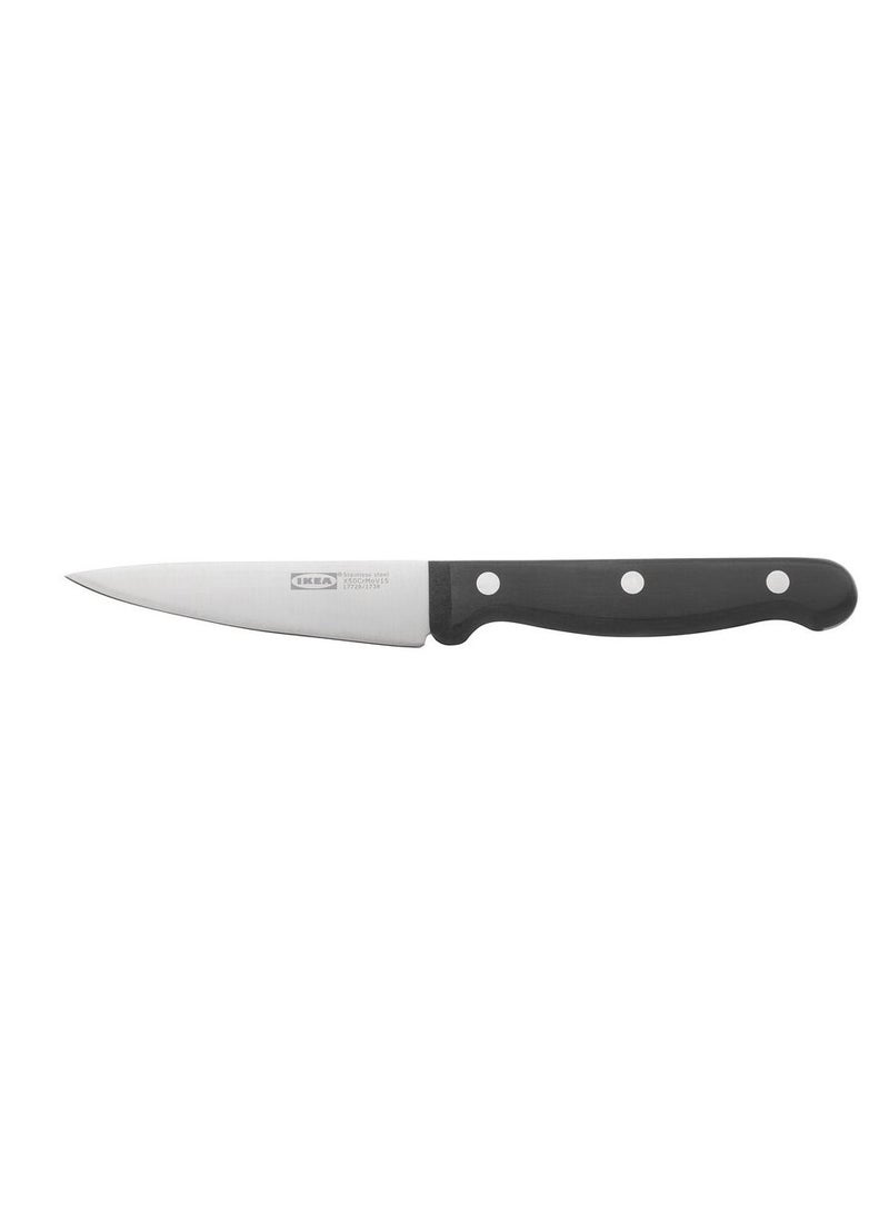 Paring knife, dark grey9 cm