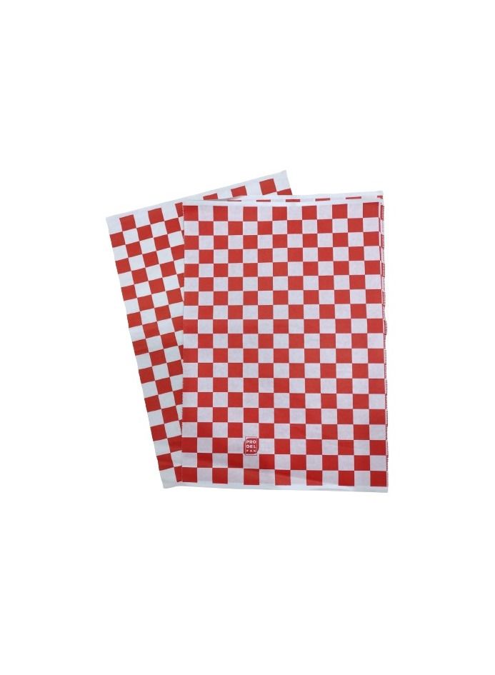 Prodel Sandwich Wrapping Paper Red 35X26 Cm 5kg