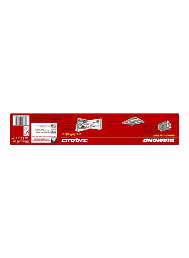 Foil Extra Wide Silver 100meter
