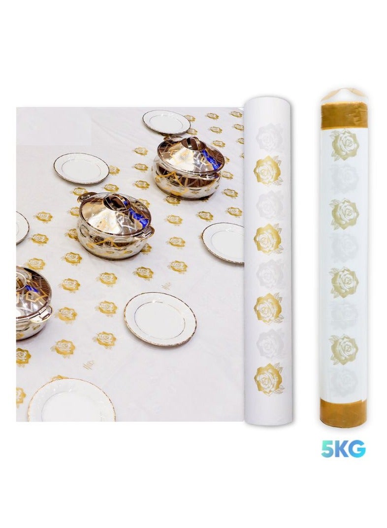 5 KG Disposable Sofra Roll, High Quality Golden Rose