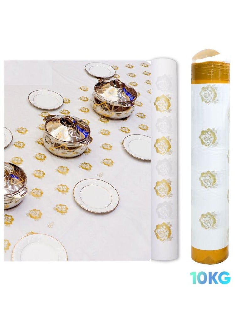 10 KG Disposable Sofra Roll, High Quality Golden Rose