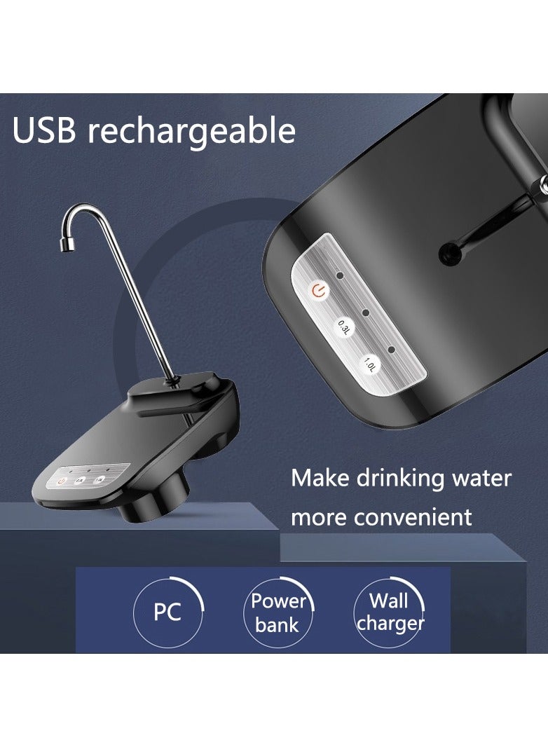 Automatic Portable Smart Water Bottle Pump USB Charging Electric Dispenser