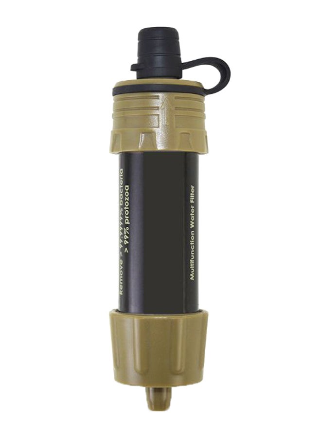 Outdoor Water Straw Filtration System Khaki/Black