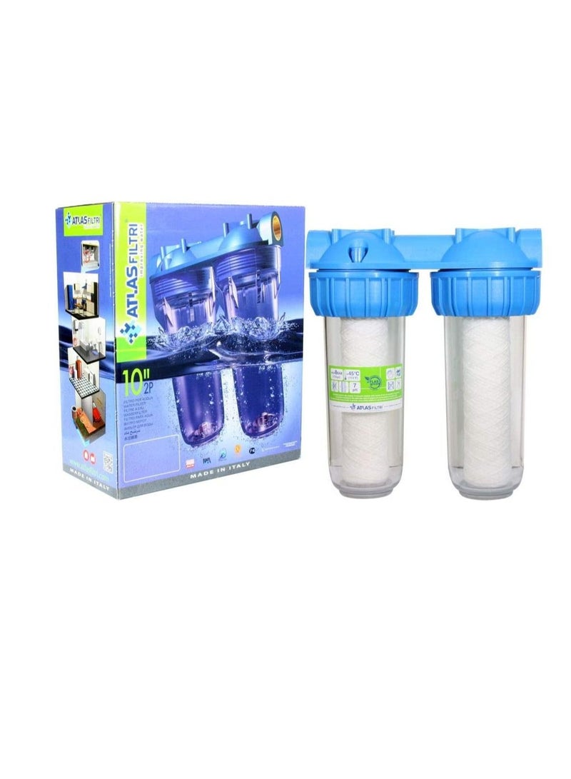 Atlas 2 Stage (Duplex) In Line Water Filter