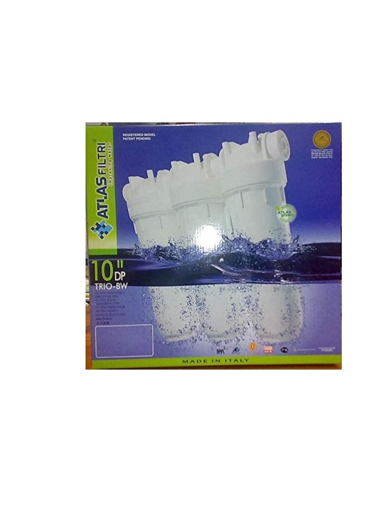 Atlas water filter 3 stages Made in Italy