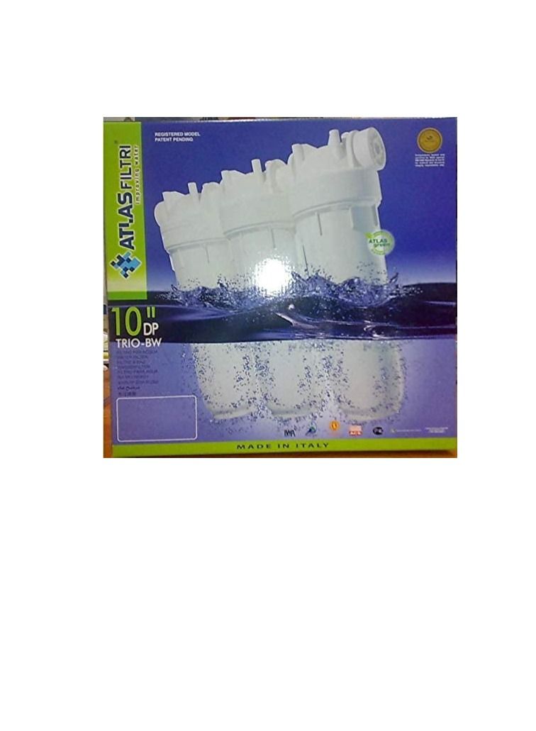 Atlas water filter 3 stages Made in Italy