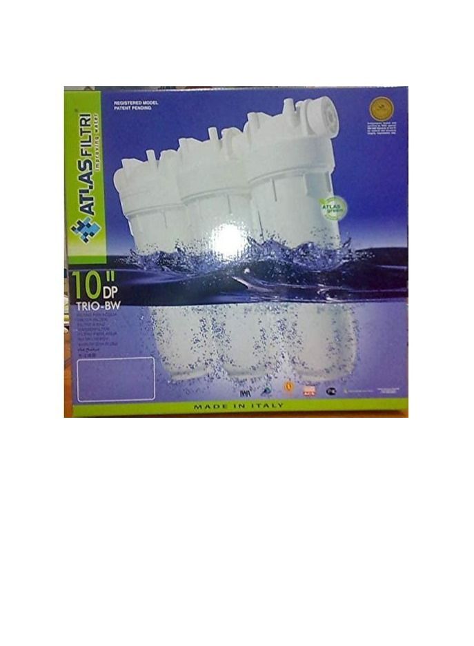 Atlas water filter 3 stages Made in Italy