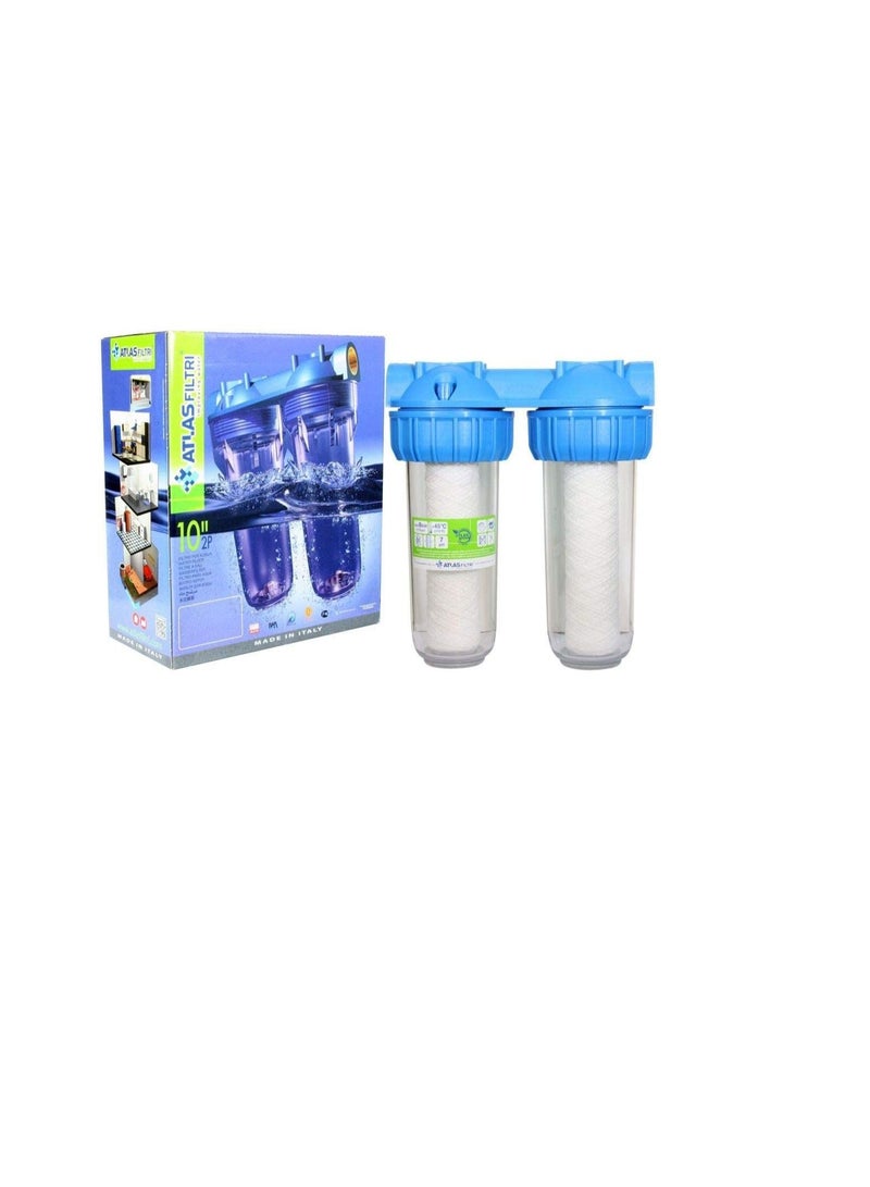 Atlas 2 Stage (Duplex) In Line Water Filter