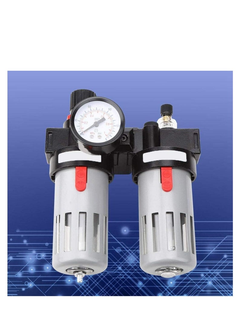 Double Air Compressor Water Separator Filter Regulator Oil