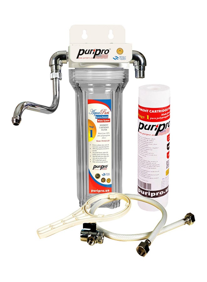 Puri Mono - Single Stage Filtration Water Purifier For Drinking Water With Tap Clear