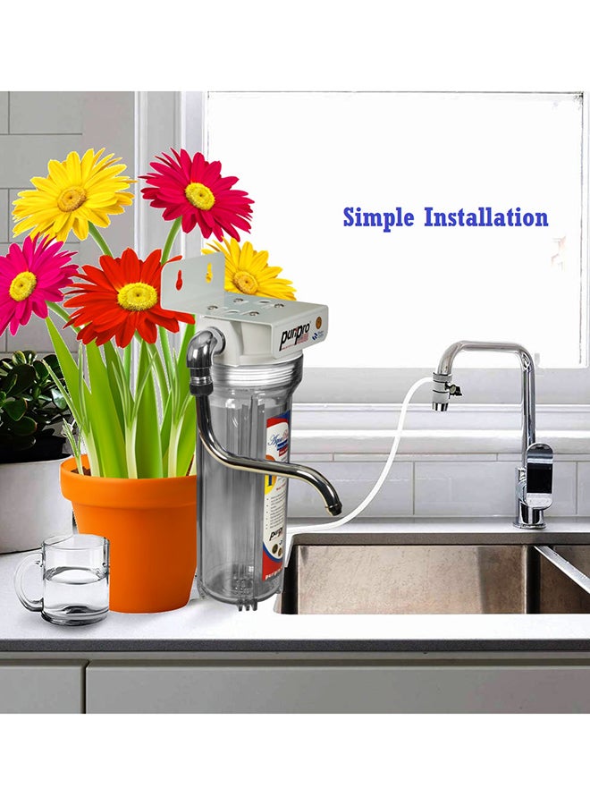 Puri Mono - Single Stage Filtration Water Purifier For Drinking Water With Tap Clear