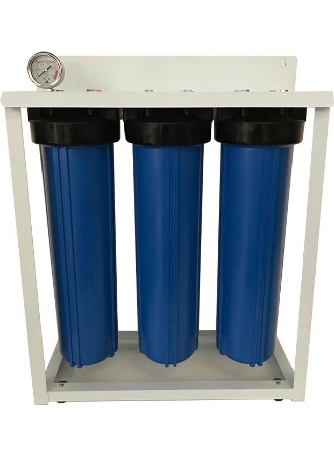 3-Stage Under Sink Water Purifier Blue/White