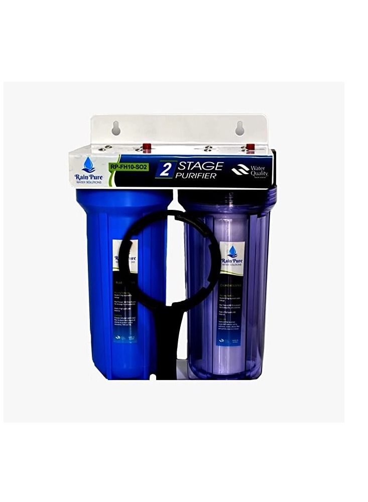 2 Stage Water Purifier Water Filter for Kitchen