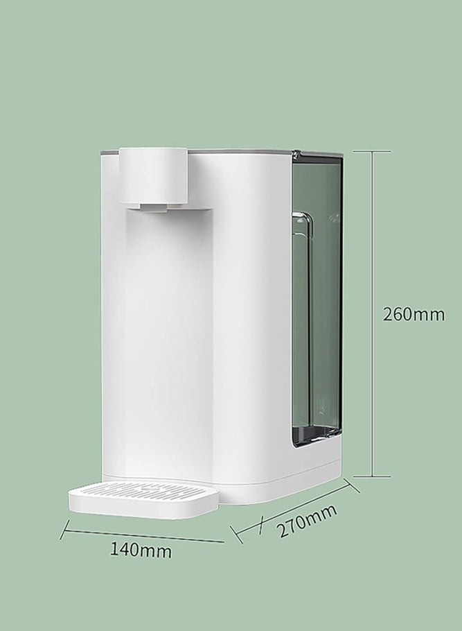 RhonePLUS Hydrogen Rich Water Purifier Advanced RO Filtration, Hot/Cold Dispenser, Instant Access, Countertop System for Home & Office, 4 Temperatures, High Capacity, Safety Lock, Zero Installation