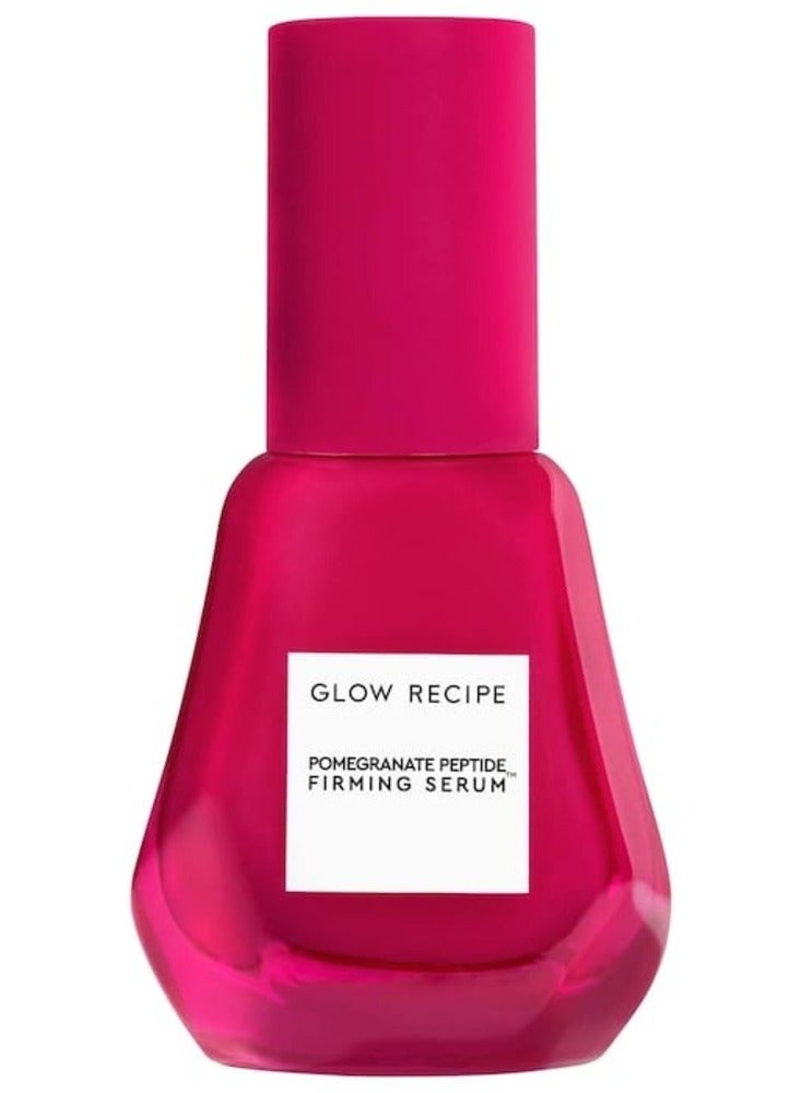 GLOW RECIPE Pomegranate Peptide Firming Serum 30ml – Anti-Aging, Hydrating, and Collagen-Boosting Skincare with Peptides and Pomegranate Extract for Firm, Smooth, and Radiant Skin