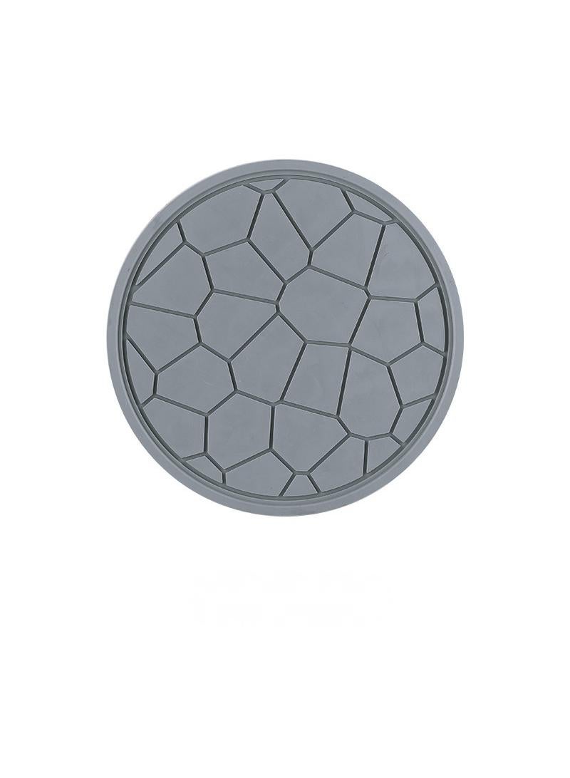 4 pcs Creative heat insulation mat, anti slip kitchen table mat, easy to clean, high-temperature resistant coaster