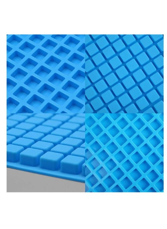 Baking Molds Purple Bundt Cake Pan, Kitchen Bakeware Moldes Para reposteria,Silicone Pans Blue 11.3*7.6inch