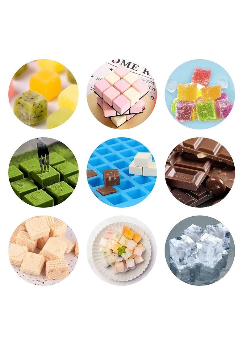 Baking Molds Purple Bundt Cake Pan, Kitchen Bakeware Moldes Para reposteria,Silicone Pans Blue 11.3*7.6inch