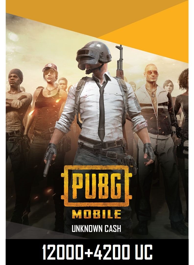 PUBG Mobile 12000 with 4200 UC Global - Digital Code (Delivery via SMS/WhatsApp)