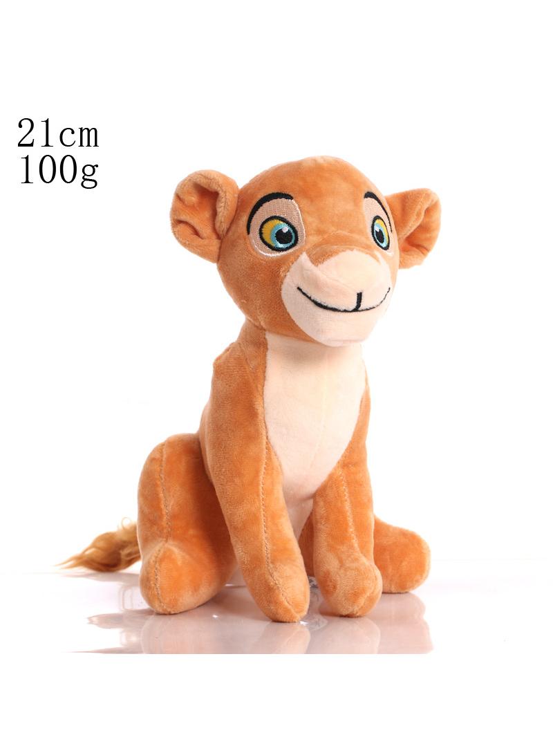 Cartoon Anime Lion King Simba Plush Toy Gift Little Lion Doll Grab Machine Doll 21cm