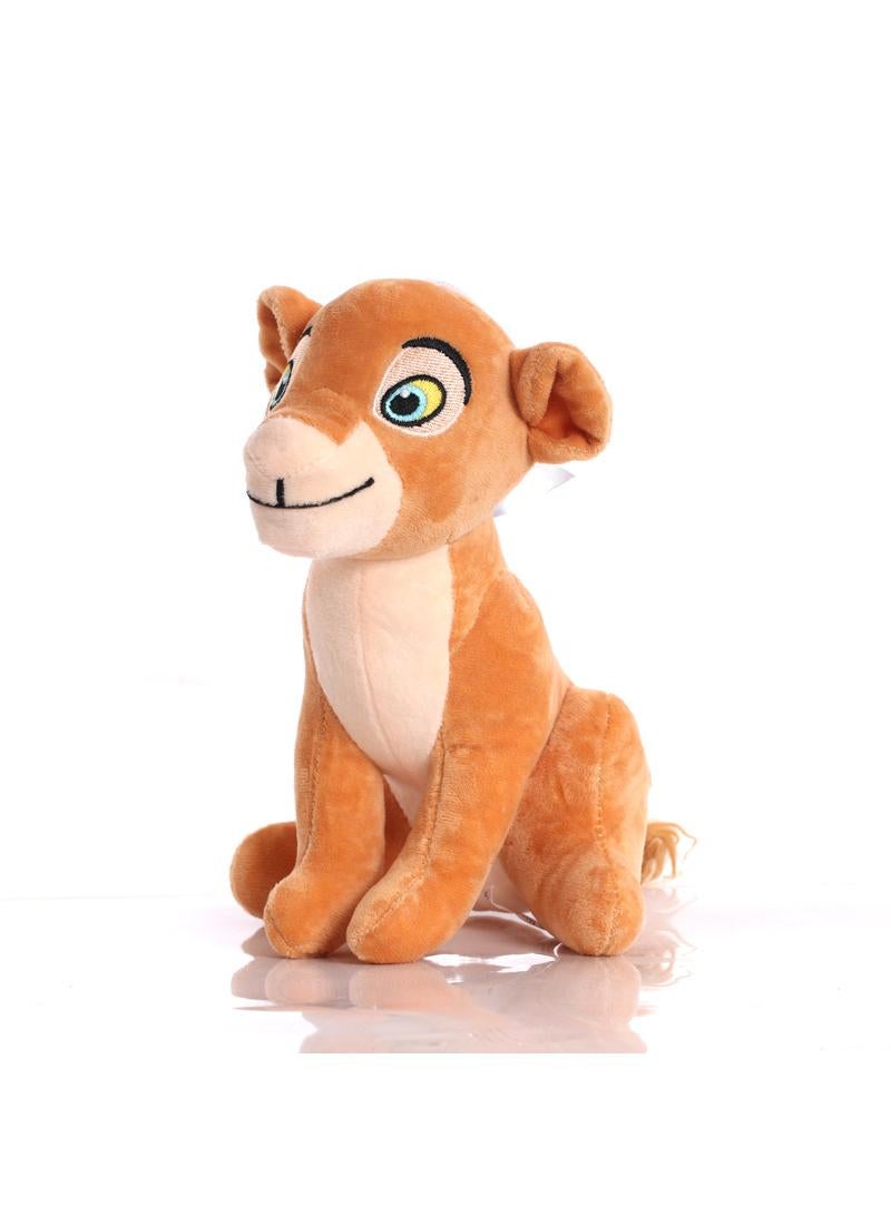 Cartoon Anime Lion King Simba Plush Toy Gift Little Lion Doll Grab Machine Doll 21cm