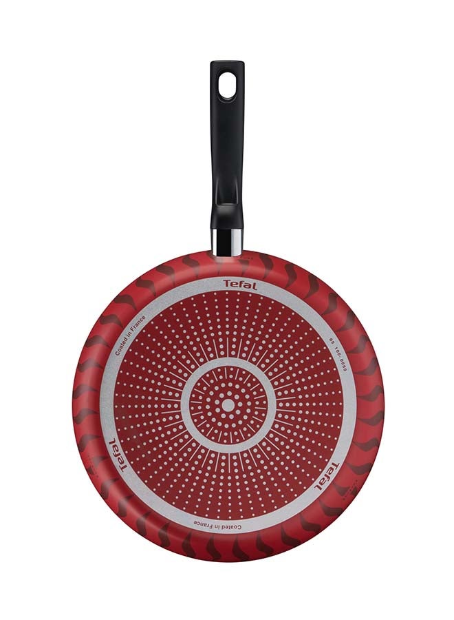 G6 Tempo Flame Frypan, Non-Stick, Red, Aluminium Black/Red 30cm