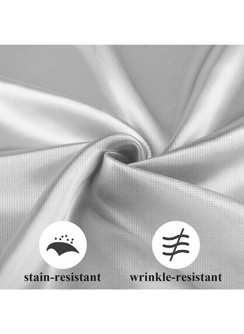 15 Pieces Of Soft High Density Satin Napkin Cloth For Hotel Restaurant 43*43CM