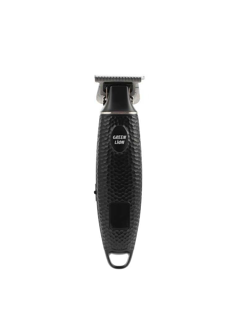 Professional Hair Trimmer / LED Display / Ergonomic Design / Considerable Working Time / High Battery Capacity / Type-C Charging / 5 Comb (1/2/3/4/5mm)/USB Line/Brush/Oil Bottle - Black