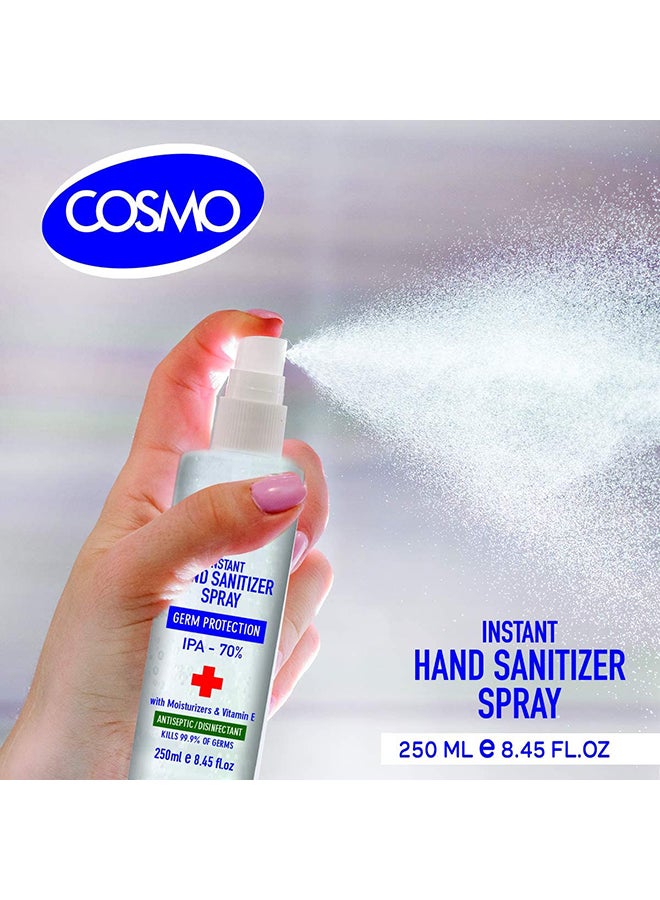 Instant Hand Sanitizer Antiseptic Pack of 12 Multicolour 250ml