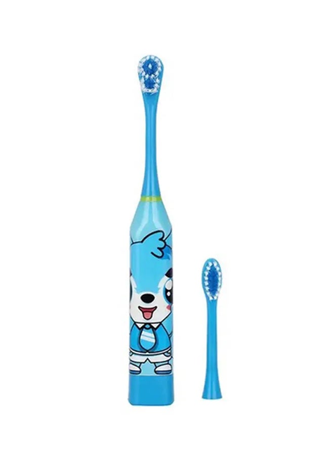 Children Automatic Ultrasonic Waterproof Electric Toothbrush With 2 Brush Heads