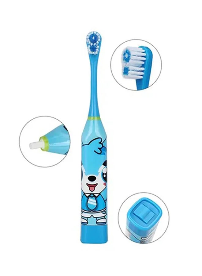 Children Automatic Ultrasonic Waterproof Electric Toothbrush With 2 Brush Heads