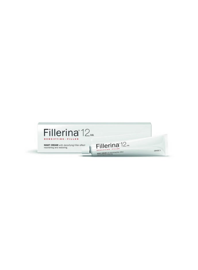 Fillerina 12 Densifying-Filler Night Cream - Grade 3 50ml