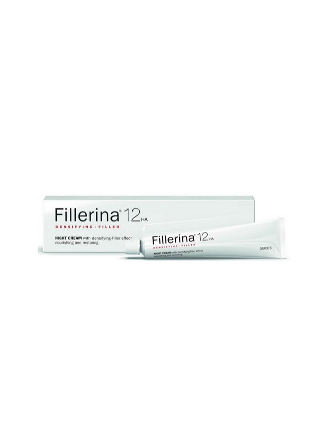 Fillerina 12 Densifying-Filler Night Cream - Grade 5 50ml