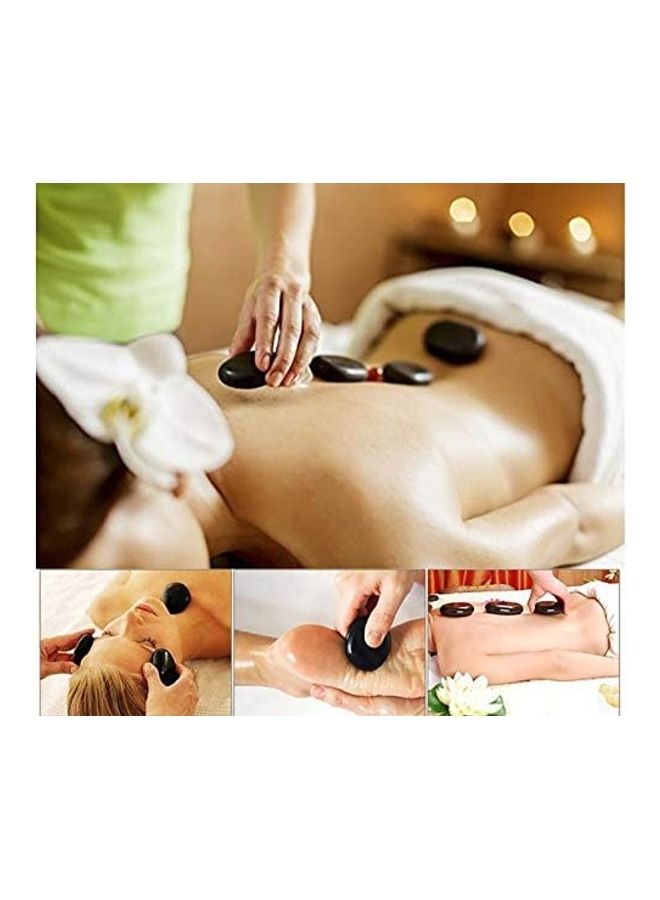 6-Piece Massage Natural Basalt Stone