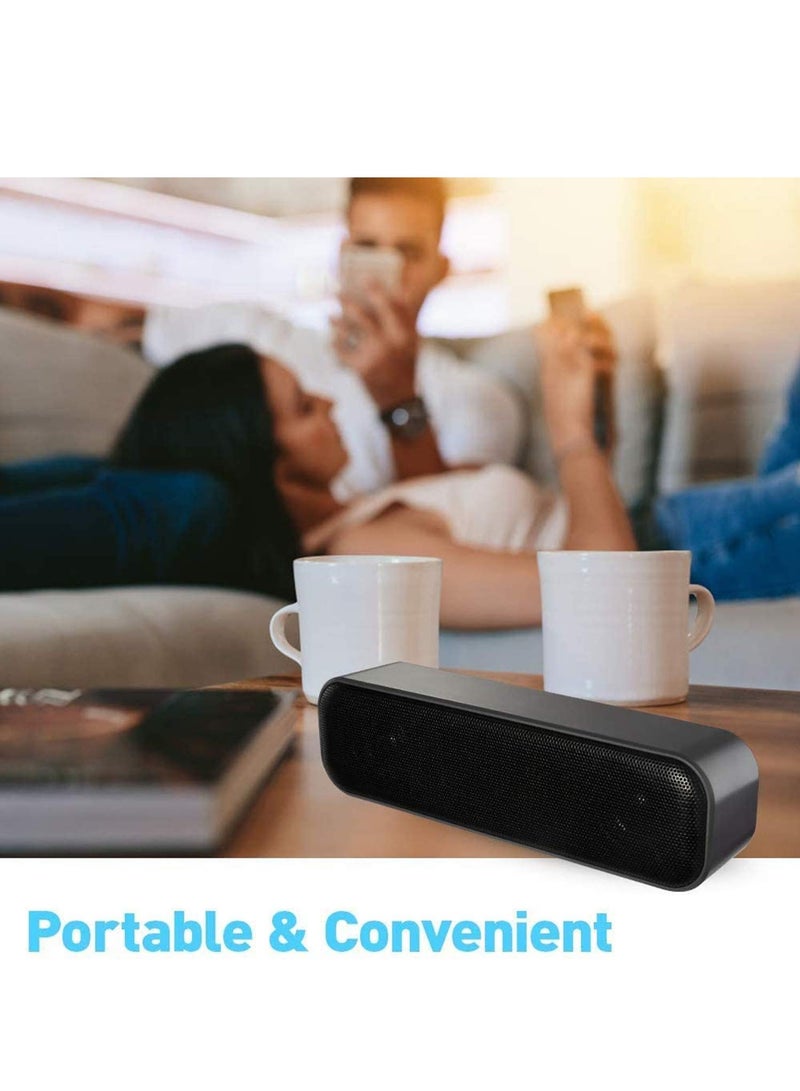 Computer Speaker, USB Powered Speaker, Portable Computer Sound Bar, Bar-Plug and Play, Compatible with Various Devices System