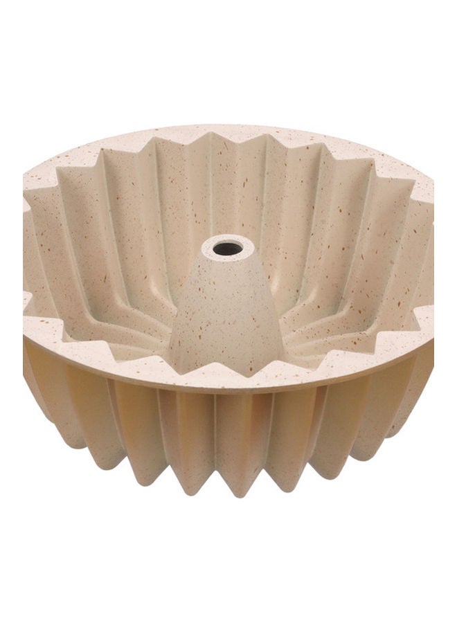 Supreme Bundt Cake Pan, Aluminium Bundt Cake Tin, RF10836 | Non-Stick Granite Coating for Easy Release & Clean Up | Oven Safe Bakeware Brown